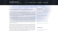 Desktop Screenshot of chairliftmusic.com